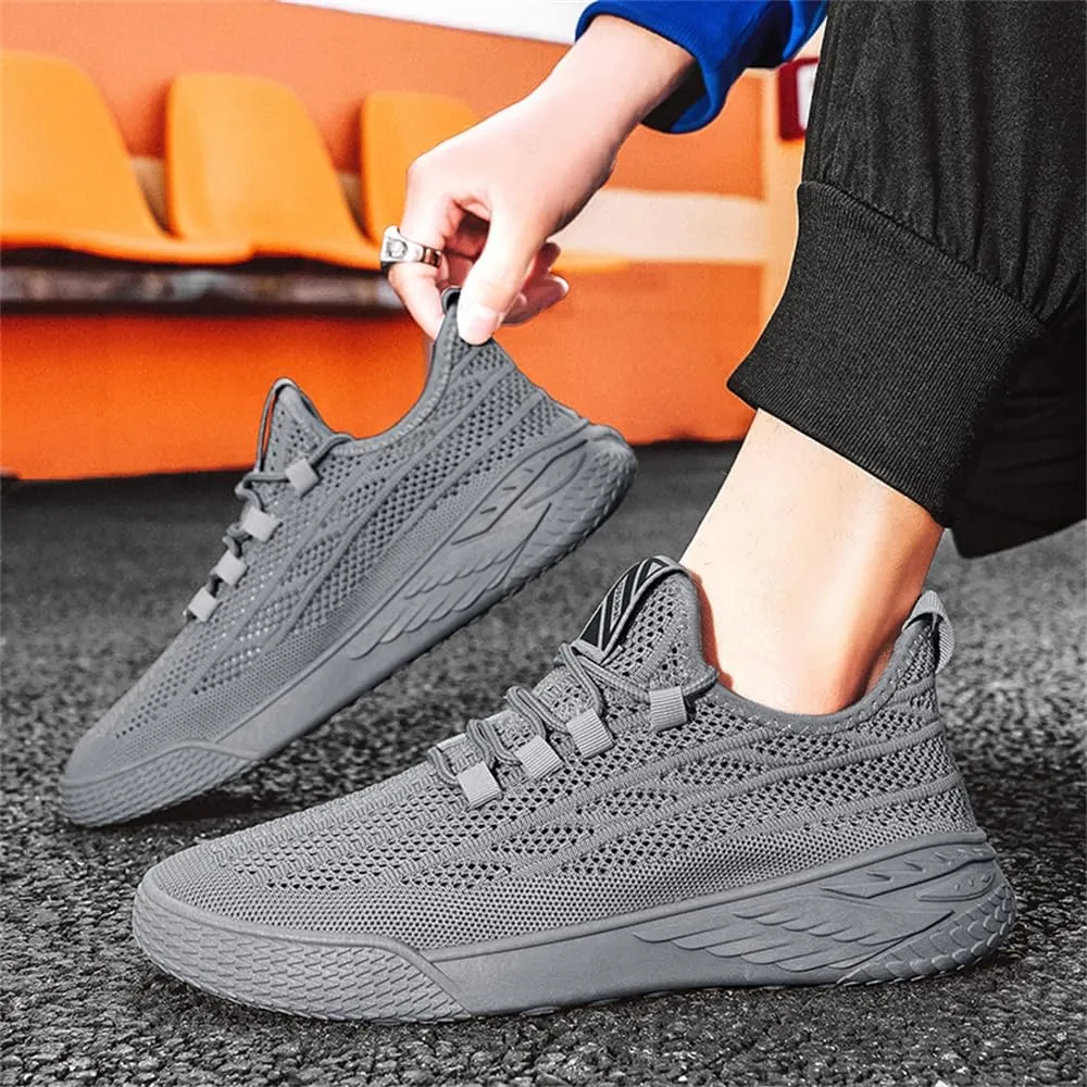 Men's Walking Shoes Slip-on Sneakers Breathable Mesh Running Shoes Lightweight Non Slip Hiking Shoes