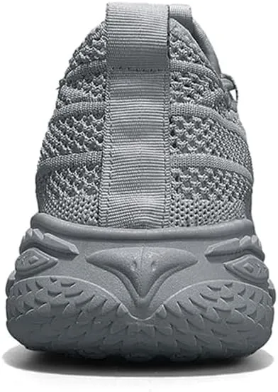 Men's Walking Shoes Slip-on Sneakers Breathable Mesh Running Shoes Lightweight Non Slip Hiking Shoes