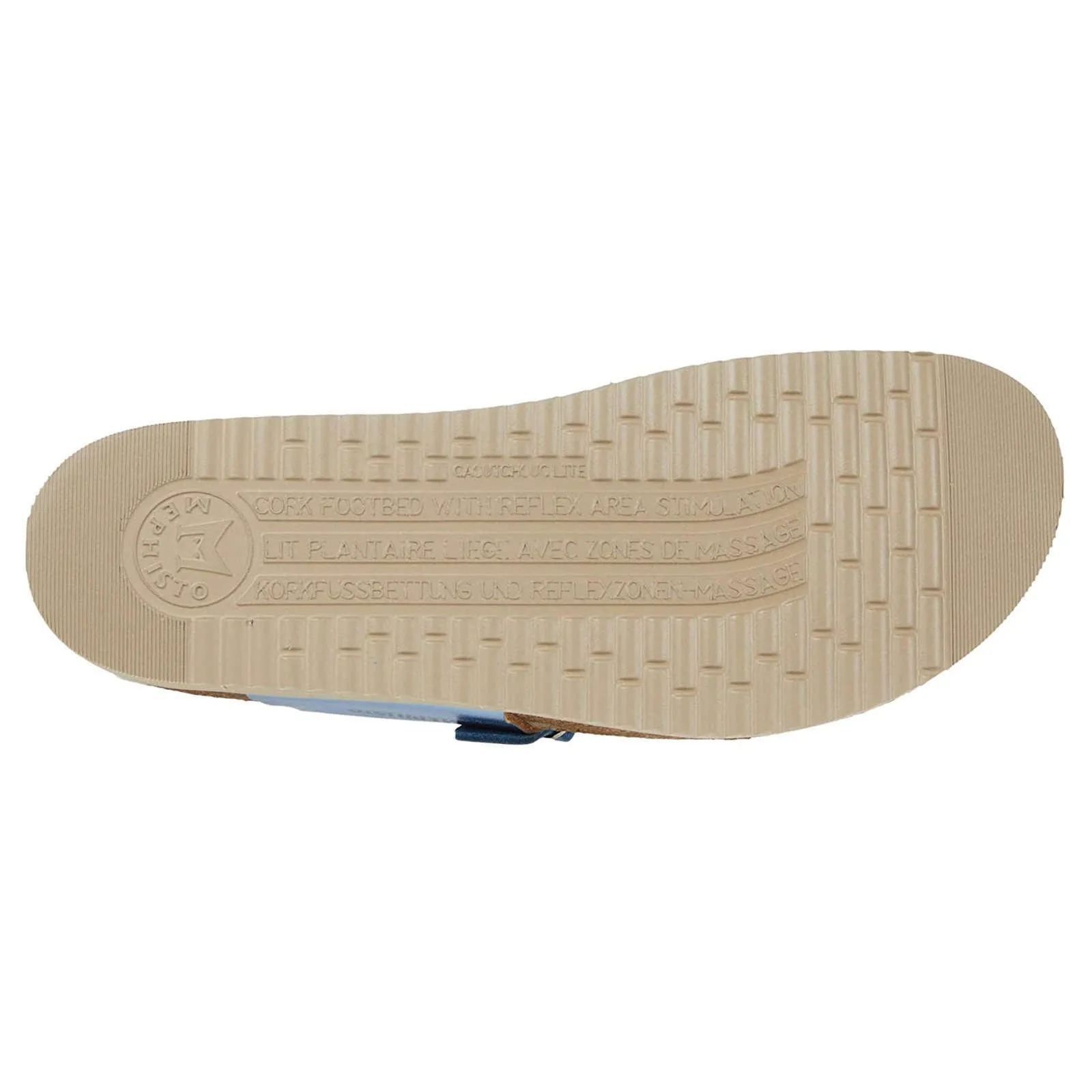 Mephisto Helen Mix Metallic Leather Women's Slide Sandals