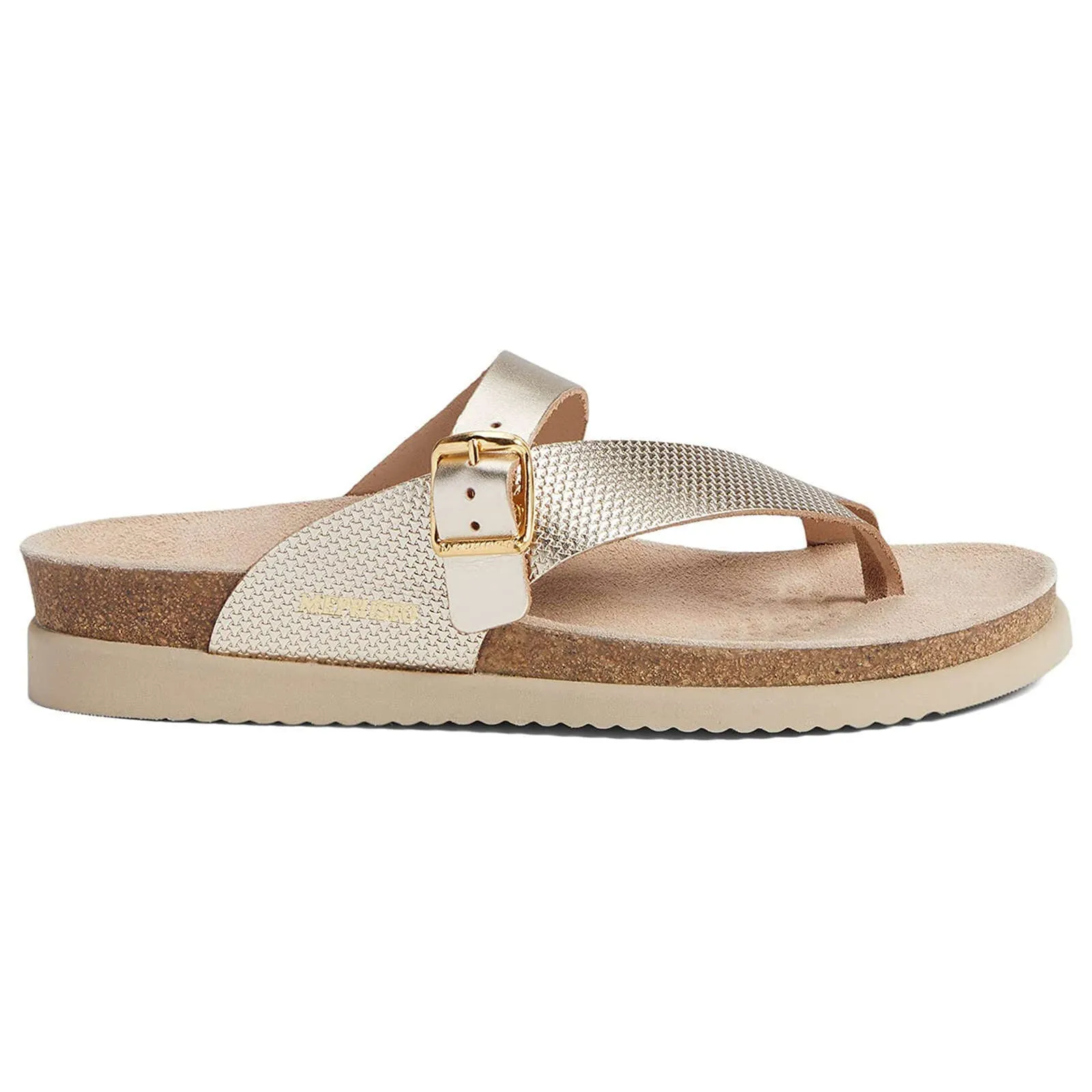 Mephisto Helen Mix Metallic Leather Women's Slide Sandals
