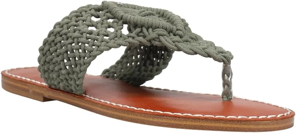 MIA Womens Vivian Flip Flop Casual Sandals Casual - Blue
