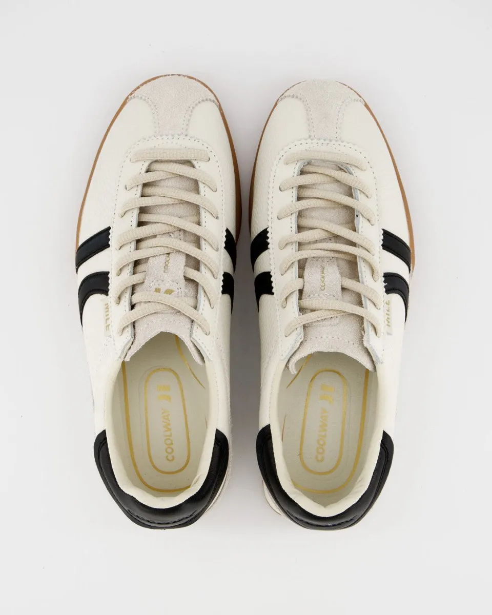 MILE WHITE LEATHER