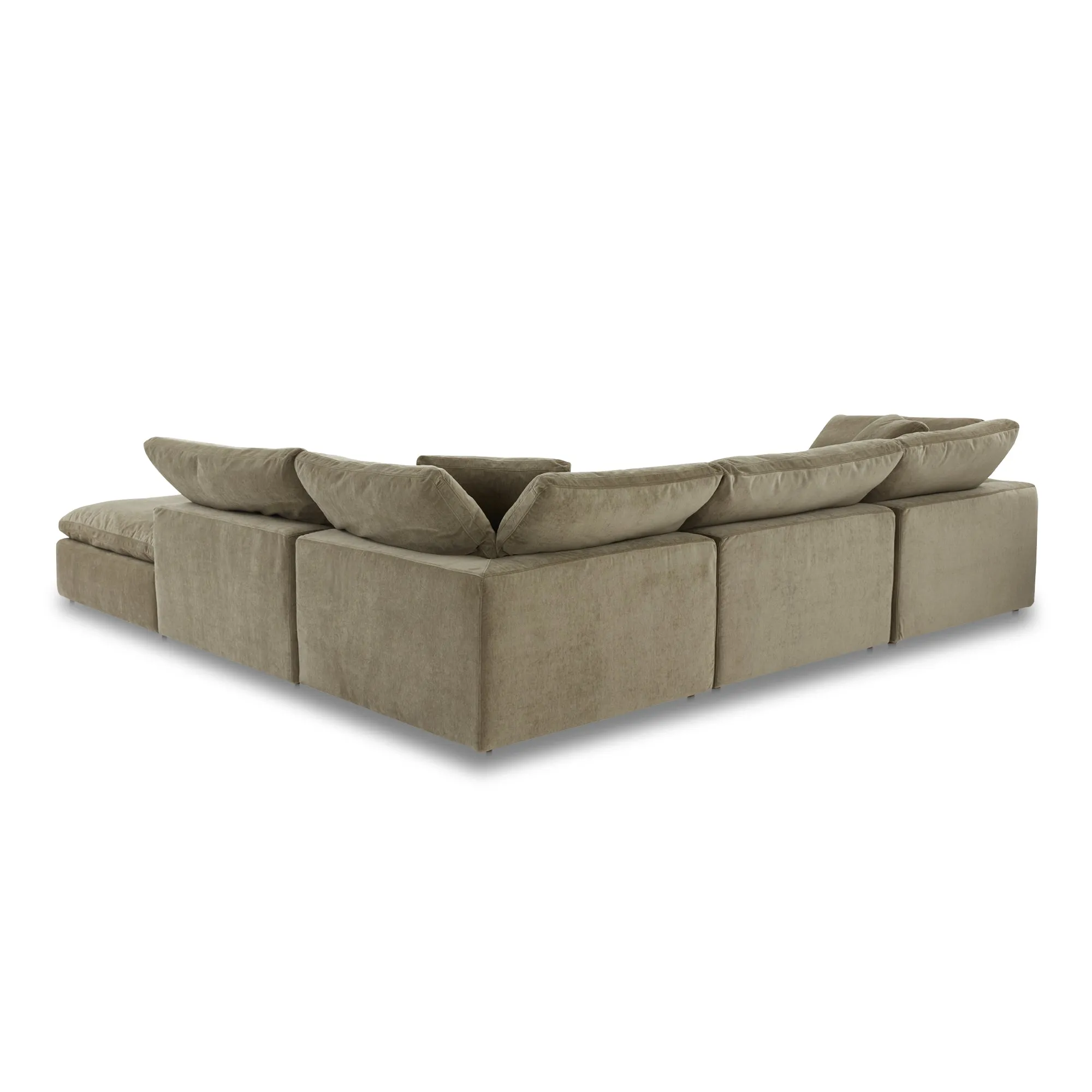 Moe's Home Collection Terra Dream Desert Sage Modular Sectional