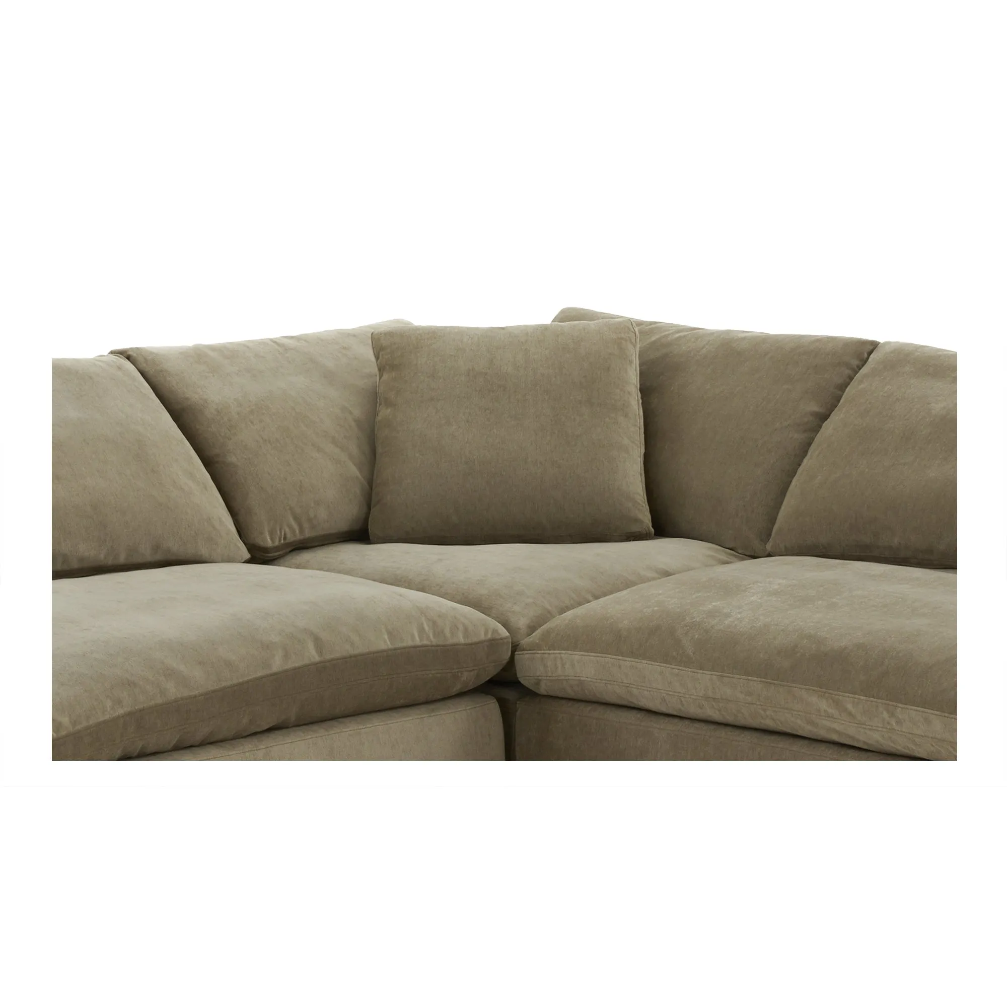Moe's Home Collection Terra Dream Desert Sage Modular Sectional