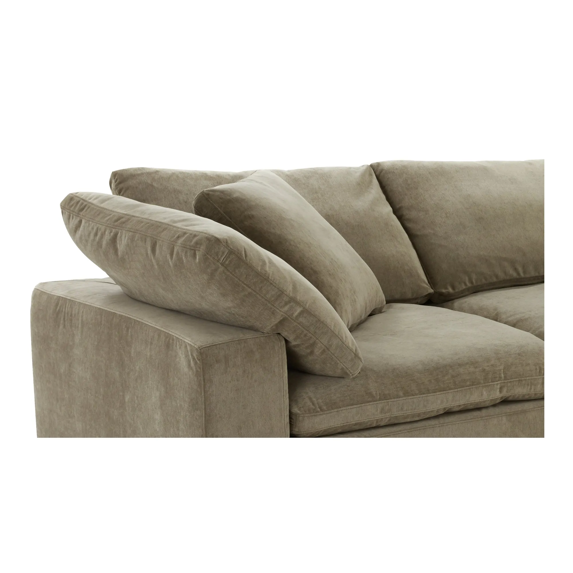 Moe's Home Collection Terra Dream Desert Sage Modular Sectional