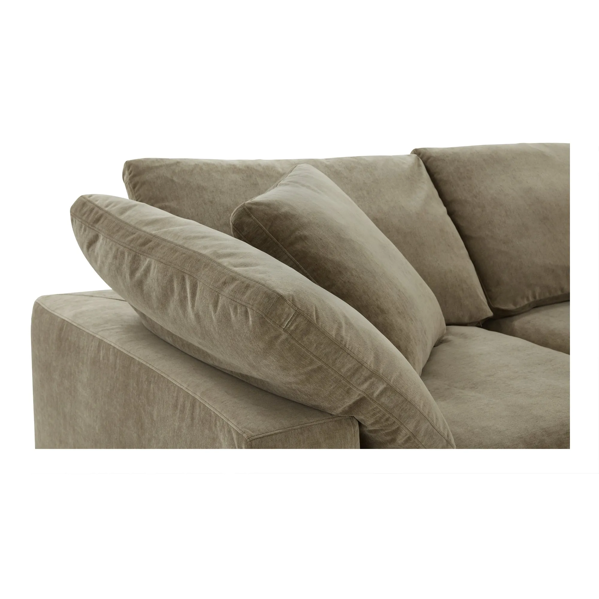Moe's Home Collection Terra Lounge Desert Sage Modular Sectional
