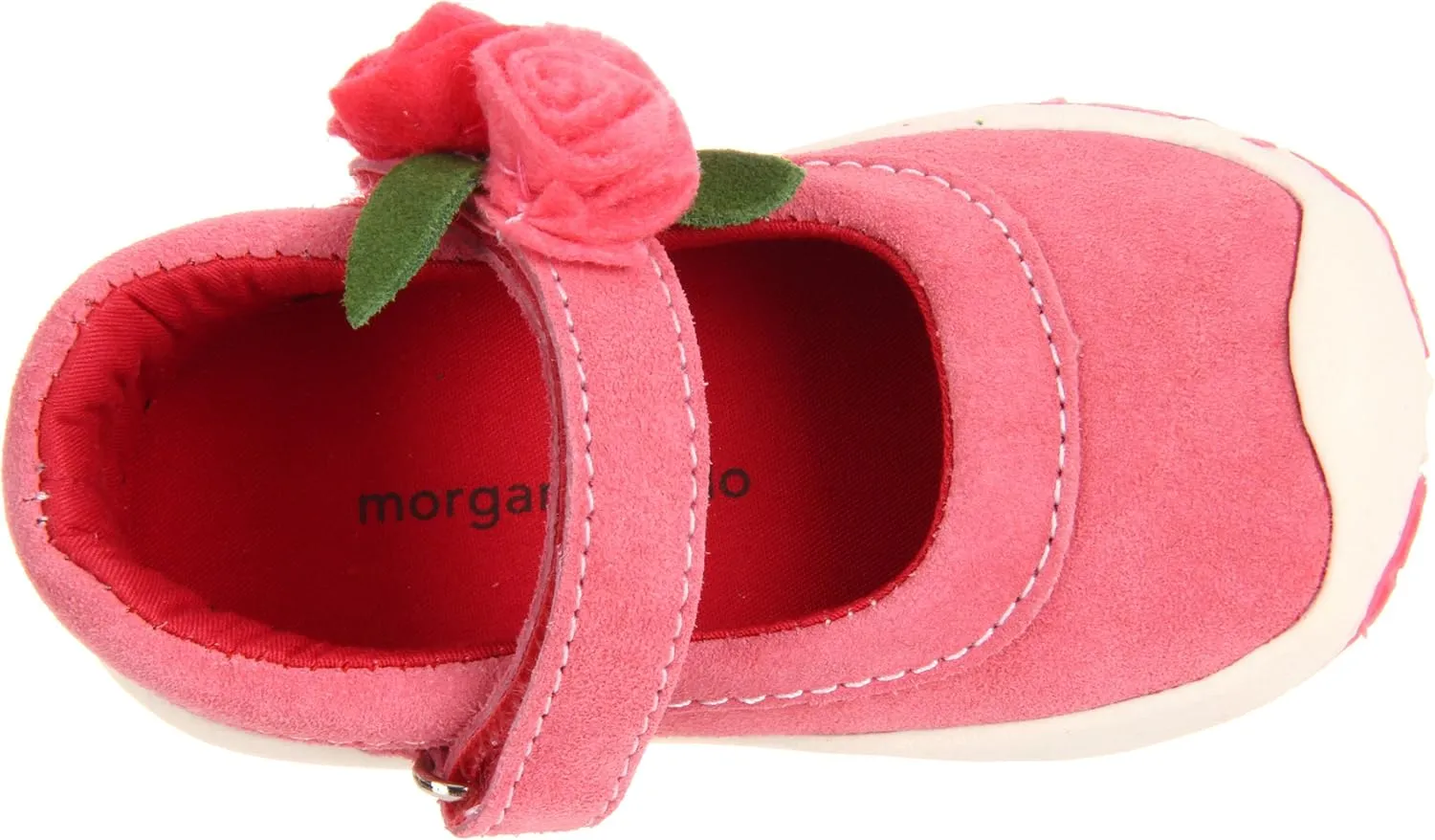 Morgan & Milo Infant Rosette Mary Jane Sneaker (Toddler)