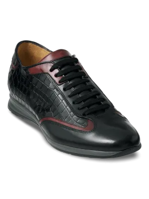 Nash Sneaker - Black/red
