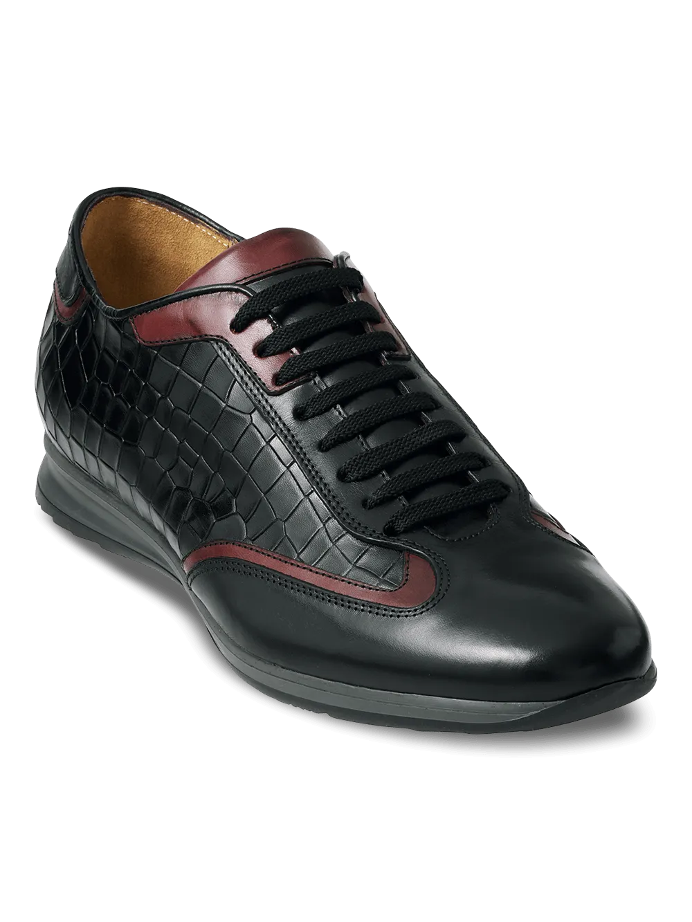 Nash Sneaker - Black/red