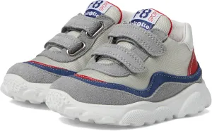 Naturino Boy's Falcotto Amantea Vl. Sneaker, Grey-Azure, 10.5 Toddler