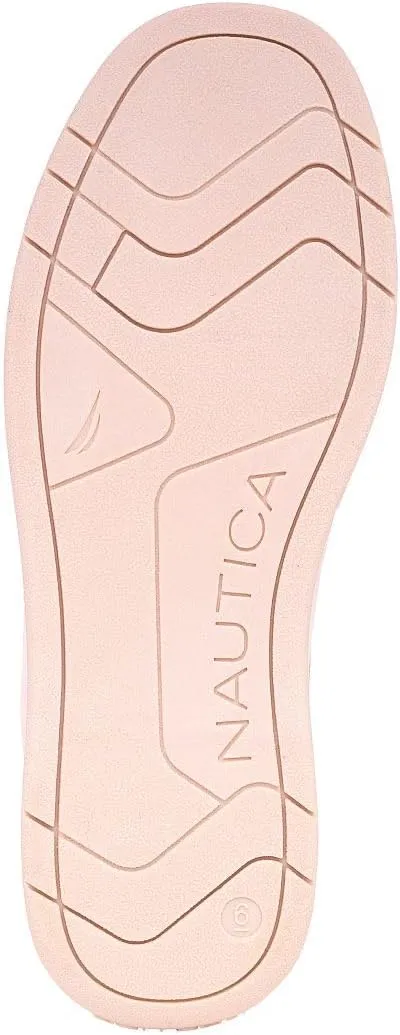Nautica Women's Casual Boat Shoes, Moc-Toe Loafers with Cushioned Insole, Deck Fashion Sneaker