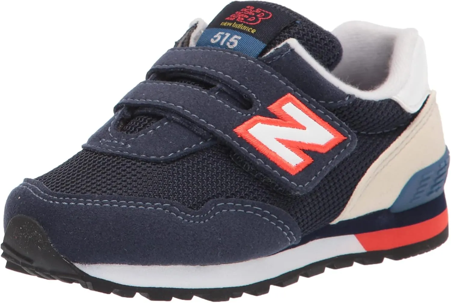 New Balance Girl's 515 V1 Hook and Loop Sneaker