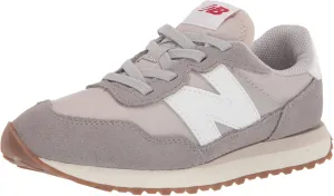 New Balance Kids 237 Bungee Sneaker, MARBLEHEAD/MOONBEAM, 10 M Toddler (1-4 Years)