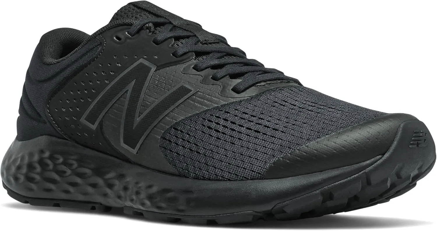 New Balance Men's 520 V7 Running Shoe, Black, 14 UK Wide