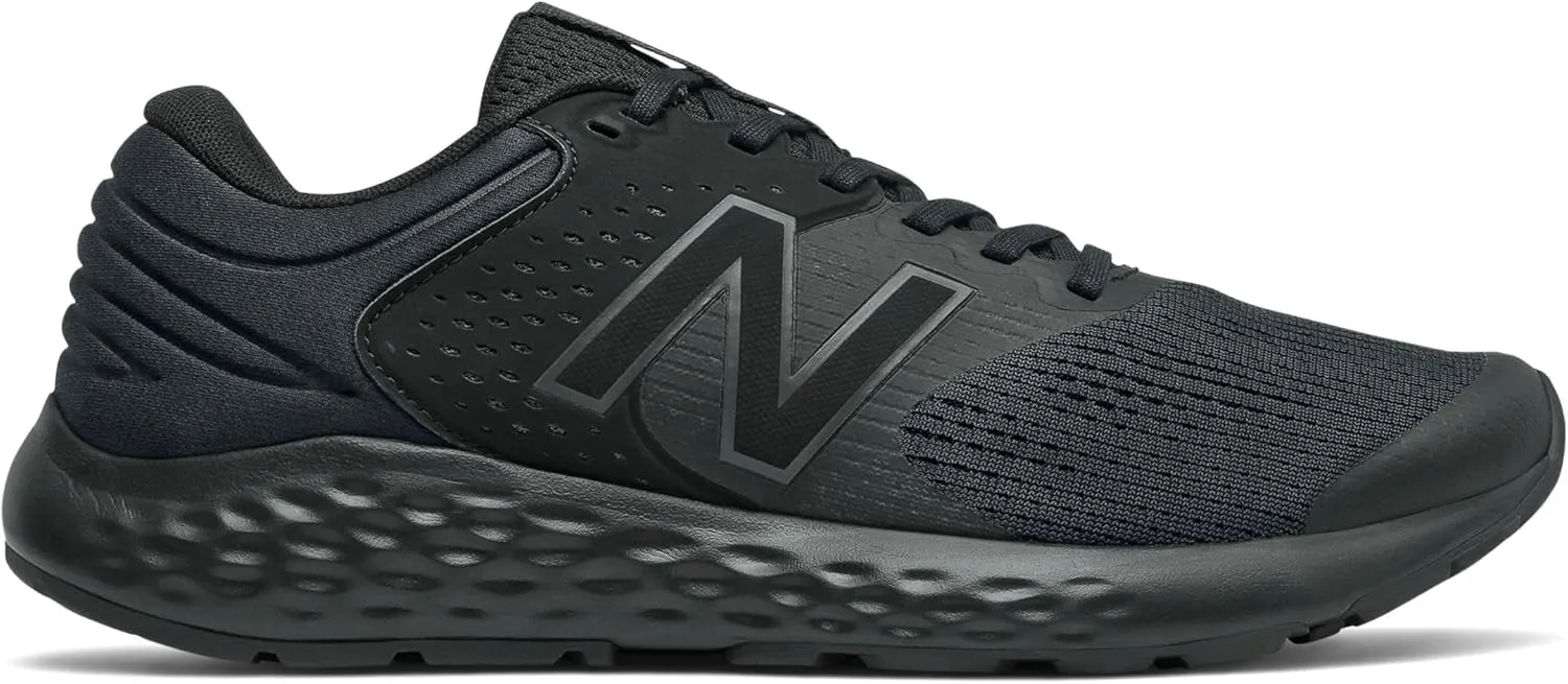 New Balance Men's 520 V7 Running Shoe, Black, 14 UK Wide