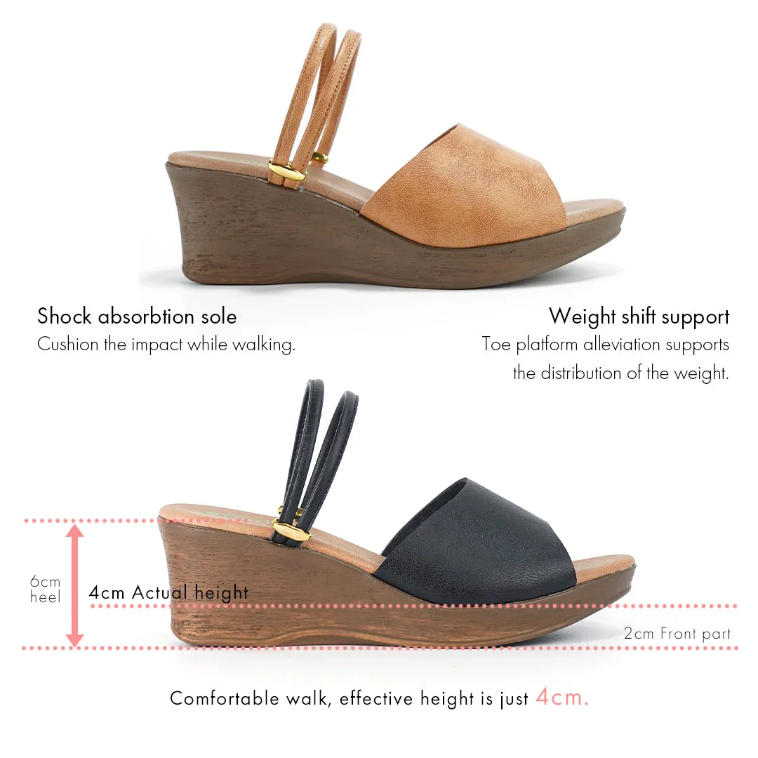No.1828 Duo-Way Wedge Sandal