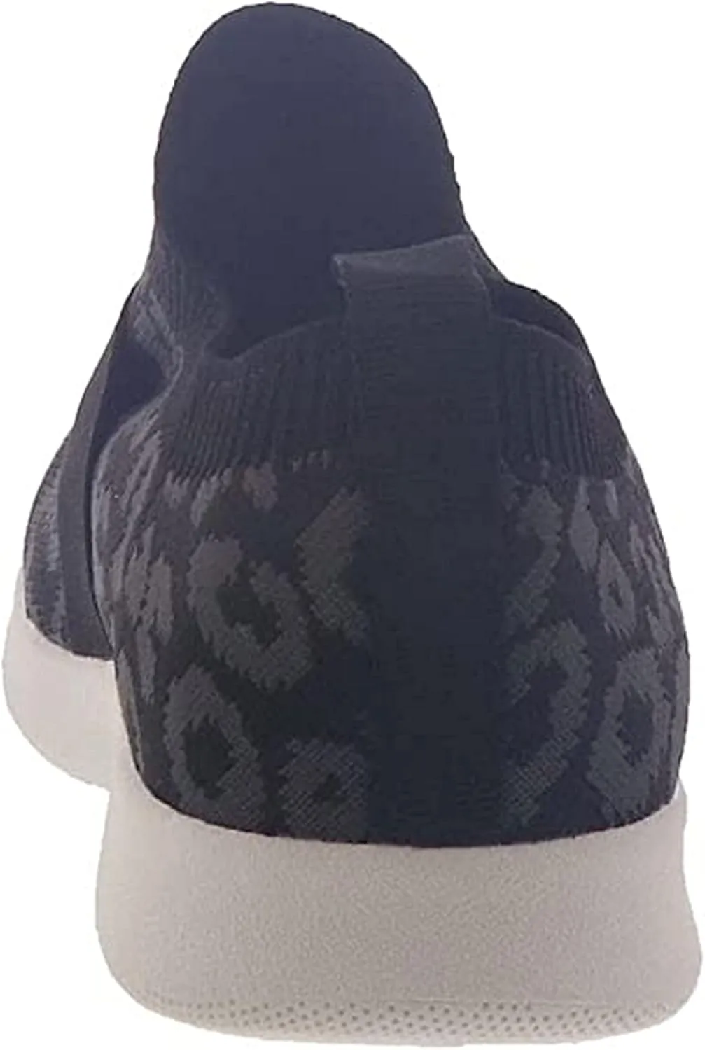 Not Rated Women's Casual Breathable Fly Knit Textile Leopard Jia Slip-on Sneakers