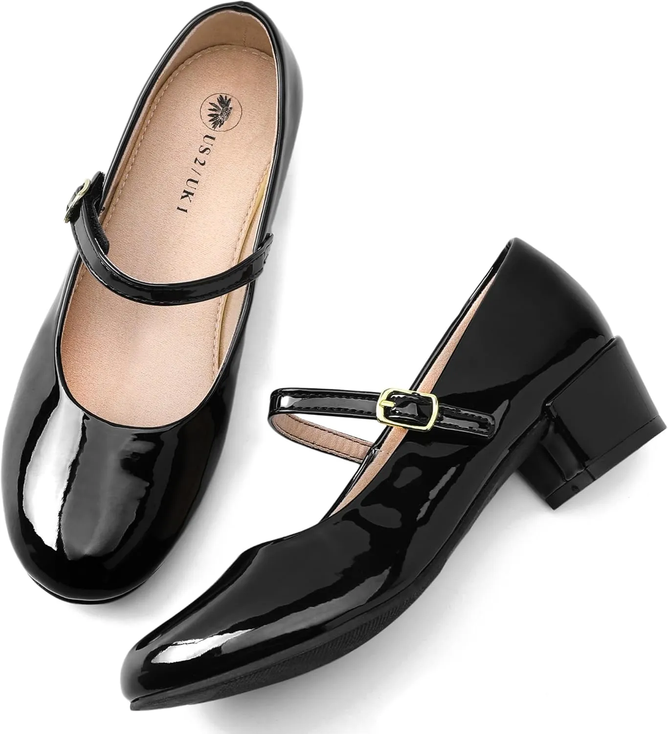 NUH Girls Flats Comfortable Slip On Dress Shoes