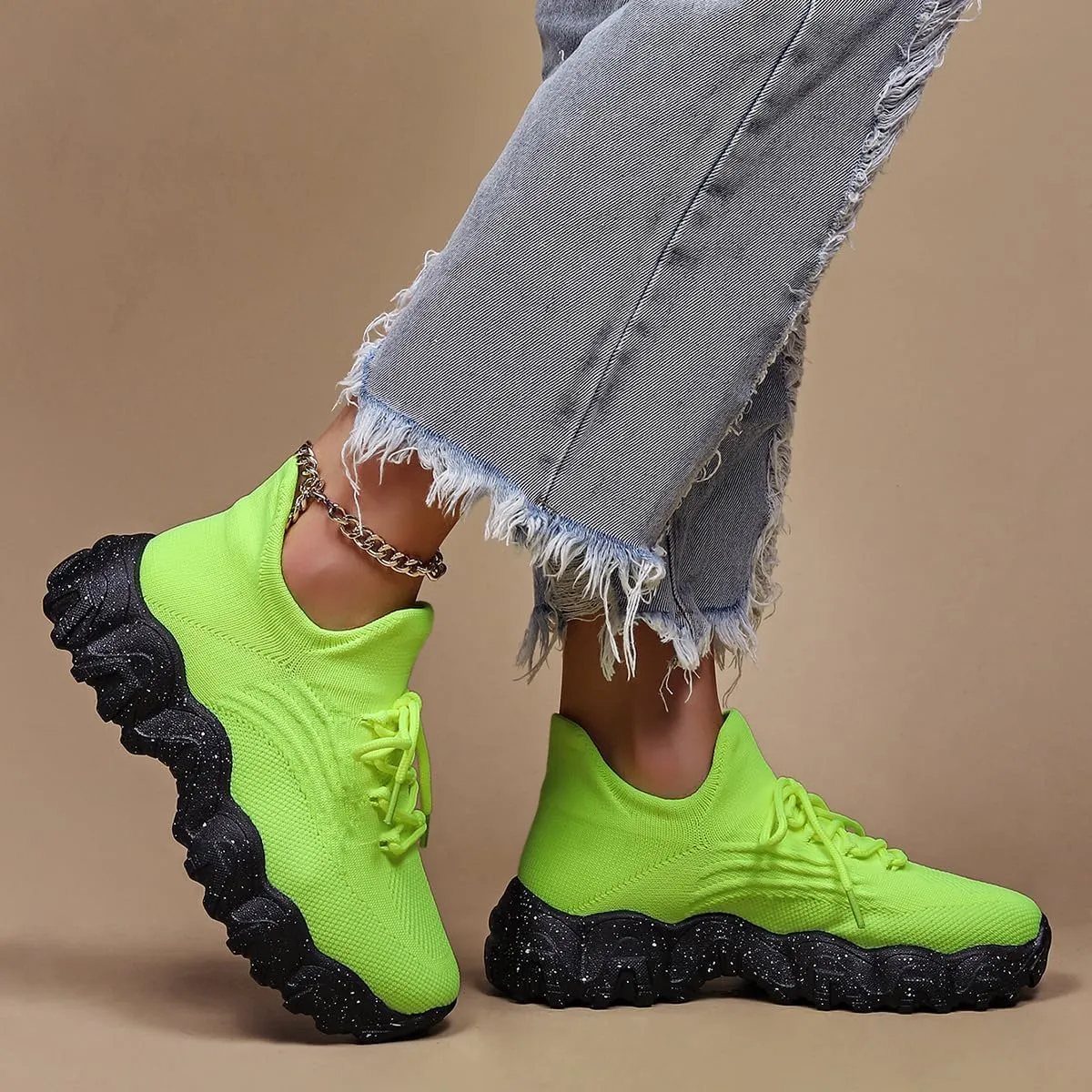 Nurse Babe Ortho Pro Tennis Shoes Women Classic Lace up Slip-on Breathable Sneakers