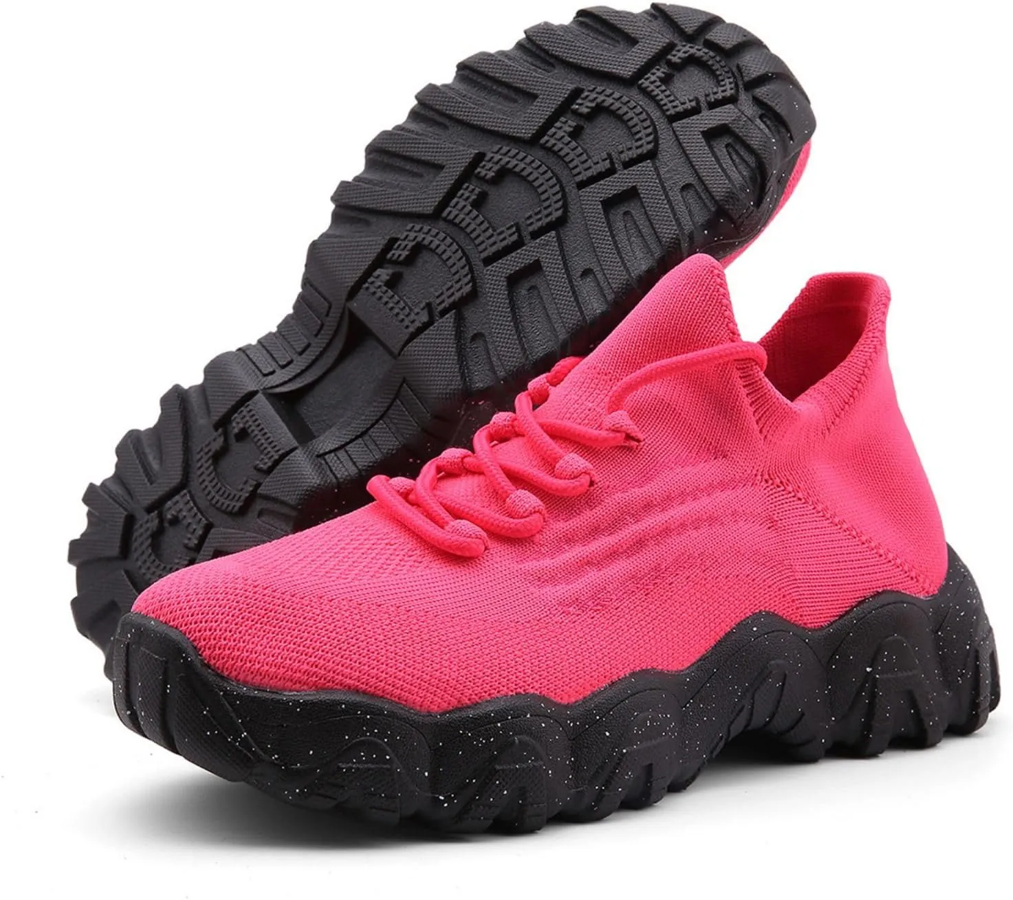 Nurse Babe Orthopedic Work Shoes, Breathable Mesh Sneakers, Non-Slip Lightweight Walking Shoes for Women