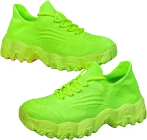 Nursebabes Sneakers, Breathable Non-Slip Lightweight Lace up Mesh Orthopedic Running Sneakers, Slip on Sneakers Women