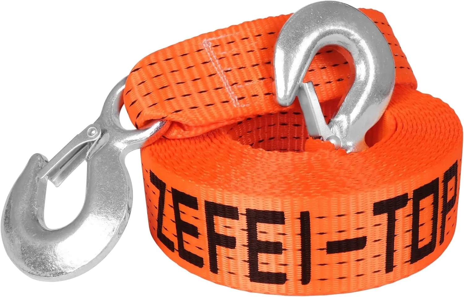 Nylon Tow Strap with Hooks 2" x 20 ft, 20,000lb Break Strengthened Towing Rope Kit for Trucks Vehicles Towing Acessories,Tow Cable for Truck Boat,Roadside Emergency Car Kit