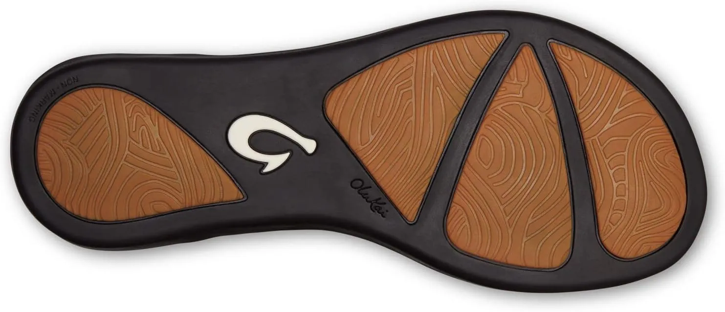 OLUKAI Ho'opio Women's Beach Sandals, Quick-Dry Flip-Flop Slides, Clean & Minimal Aesthetic, Water Resistant & Enhanced Traction, All-Day Comfort