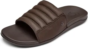 OLUKAI Maha 'Olu Men's Slide Sandal, Water-Friendly Shoe, All-Day Wear & Ultra-Soft Comfort Fit