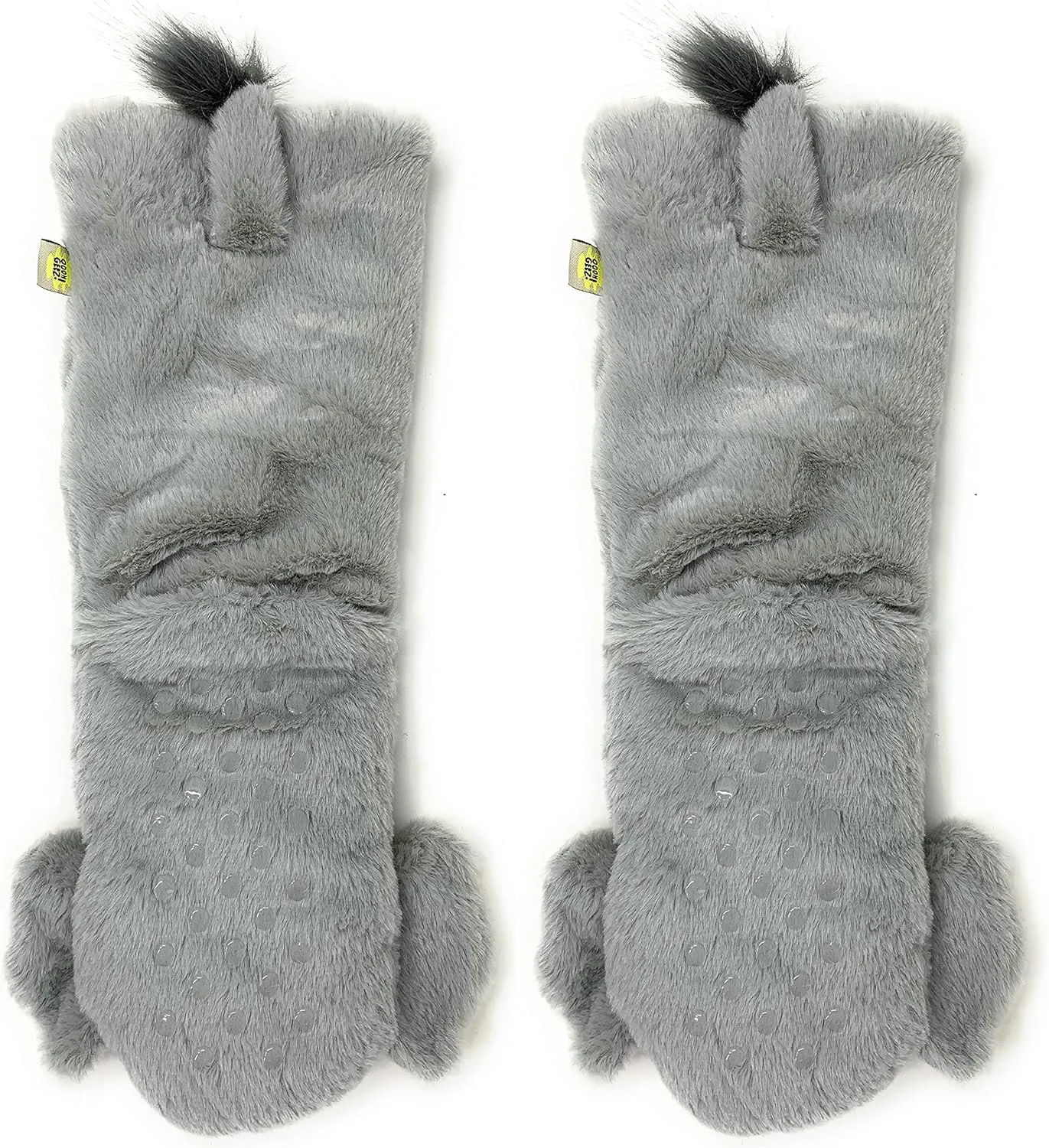 ooohyeah Womens Non Slip Fuzzy 3D Animal Slipper Socks, Funny Warm Cozy Fluffy Cute Indoor Slippers with Grippers