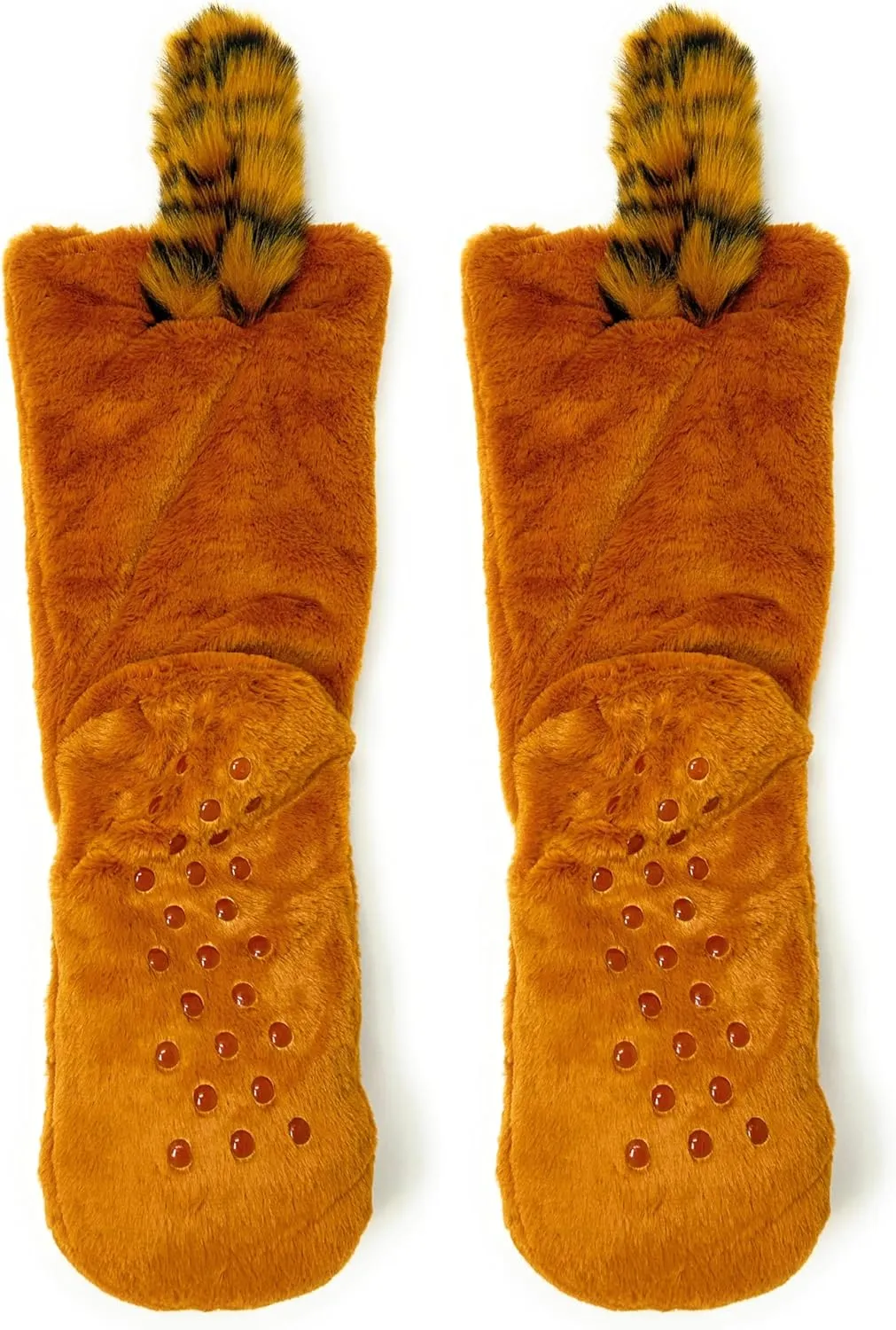 ooohyeah Womens Non Slip Fuzzy 3D Animal Slipper Socks, Funny Warm Cozy Fluffy Cute Indoor Slippers with Grippers