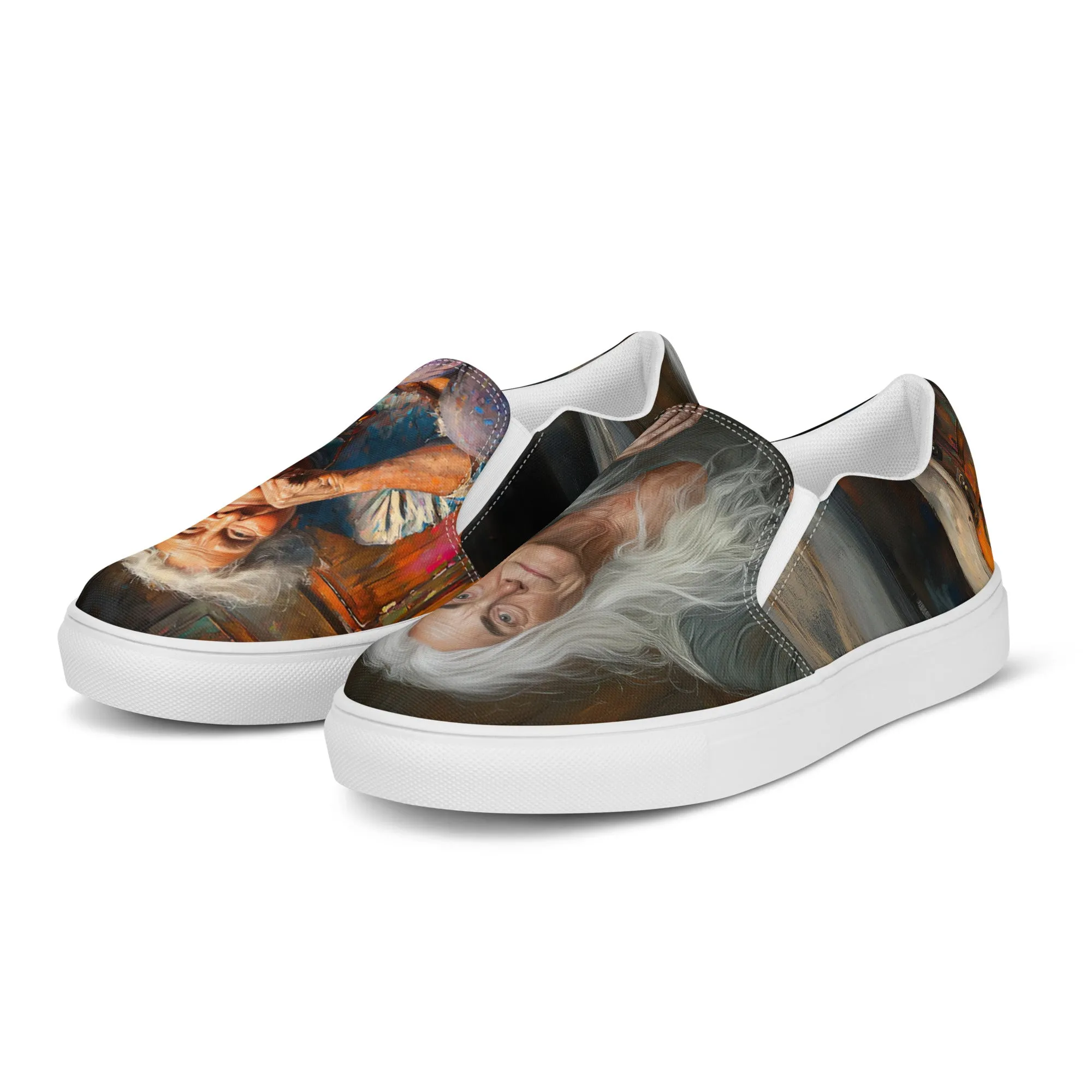 Opposite Glamour Women’s slip-on canvas shoes