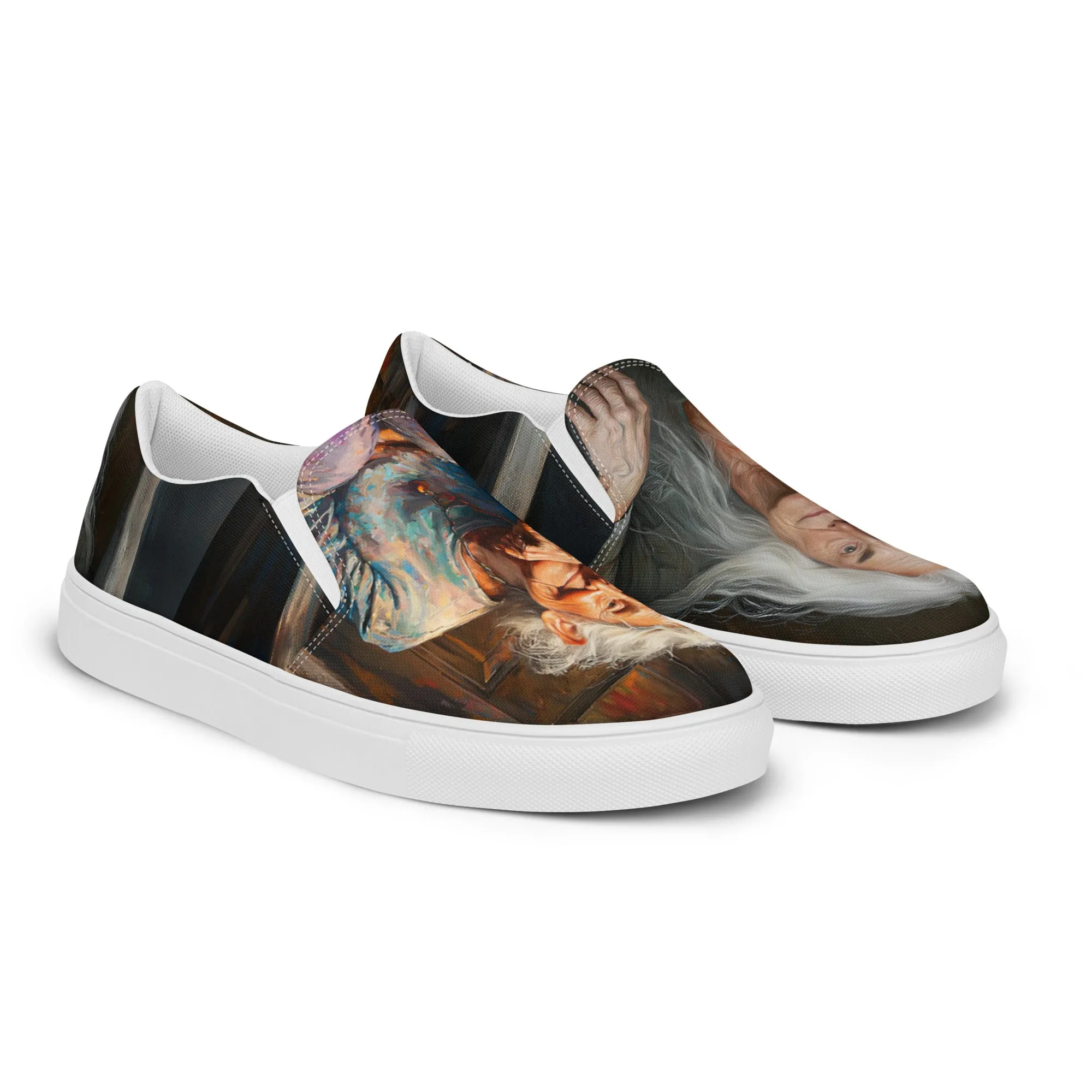 Opposite Glamour Women’s slip-on canvas shoes
