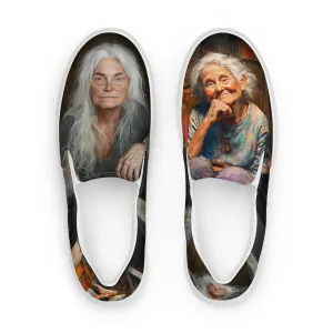 Opposite Glamour Women’s slip-on canvas shoes