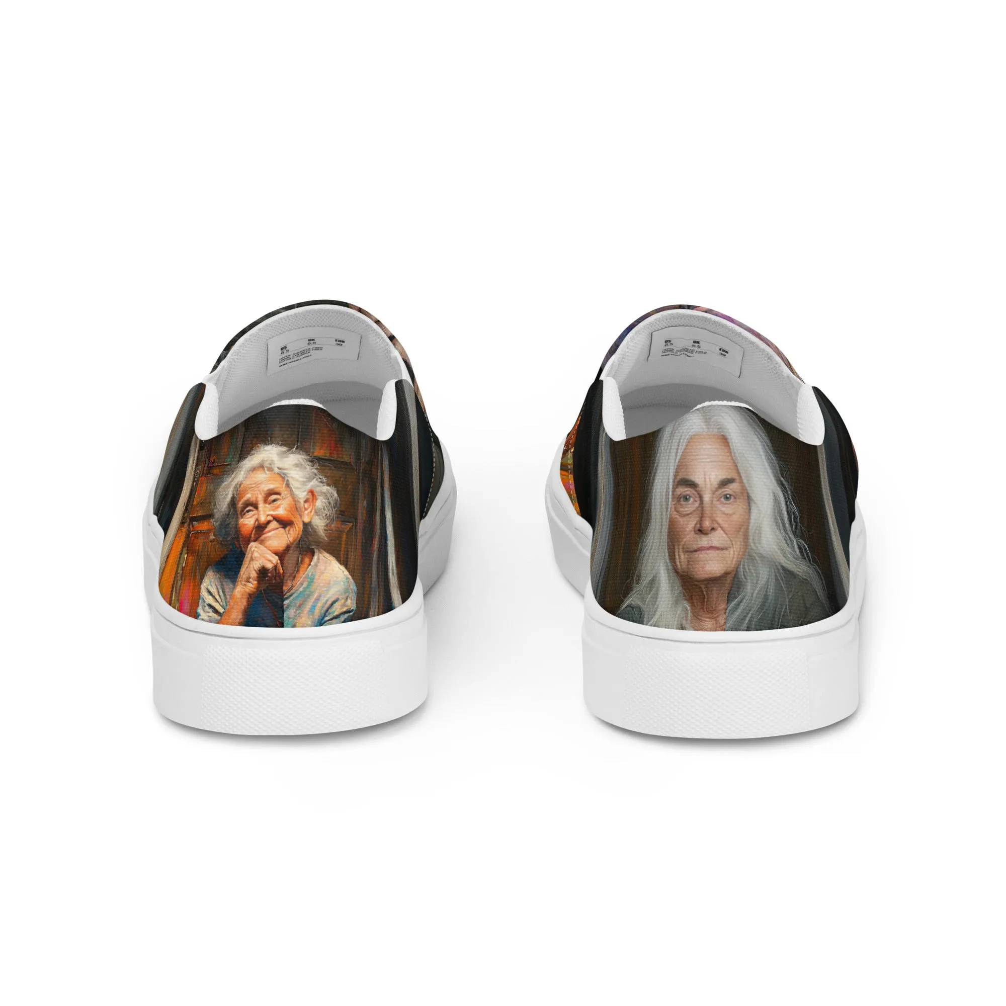 Opposite Glamour Women’s slip-on canvas shoes