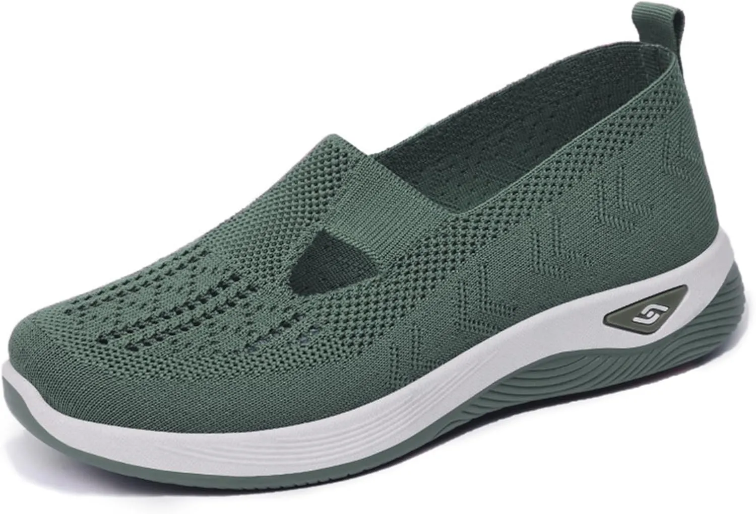 Orthopedic Shoes for Women，Breathable Comfort Wear Orthowear Walking Shoes，Cushionaire Wide Width Sneakers Diabetic Arch Support Sneakers Soft Slip On Shoe Comfortable