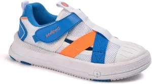 pediped Flex Mercury First Walker Shoe, White, 10 US Unisex Little Kid
