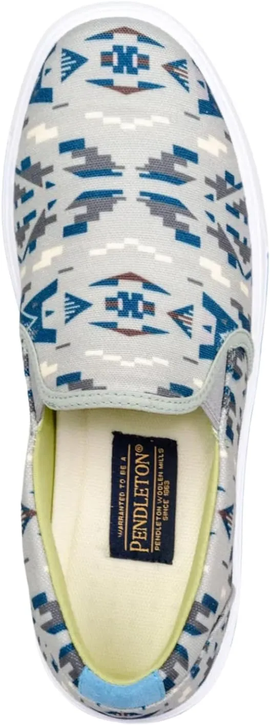 PENDLETON Women's Slip-On Shoes - Breathable Cotton Canvas, Eco-Friendly & Comfortable Design