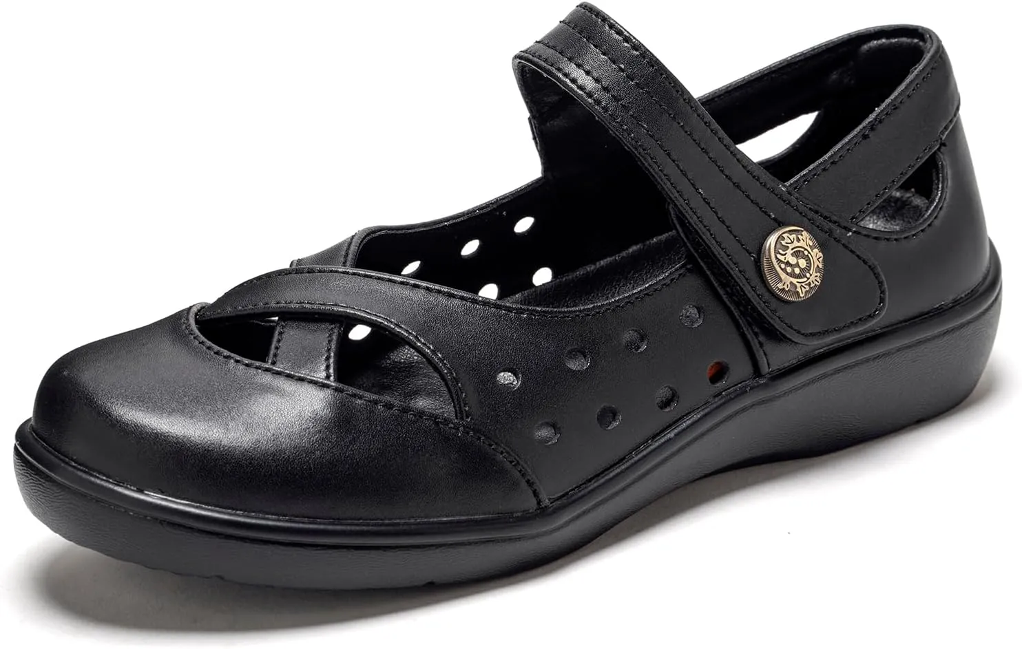 Penny Loafers for Women Shoes Slip On Soes Leather Comfort Breathable Flats