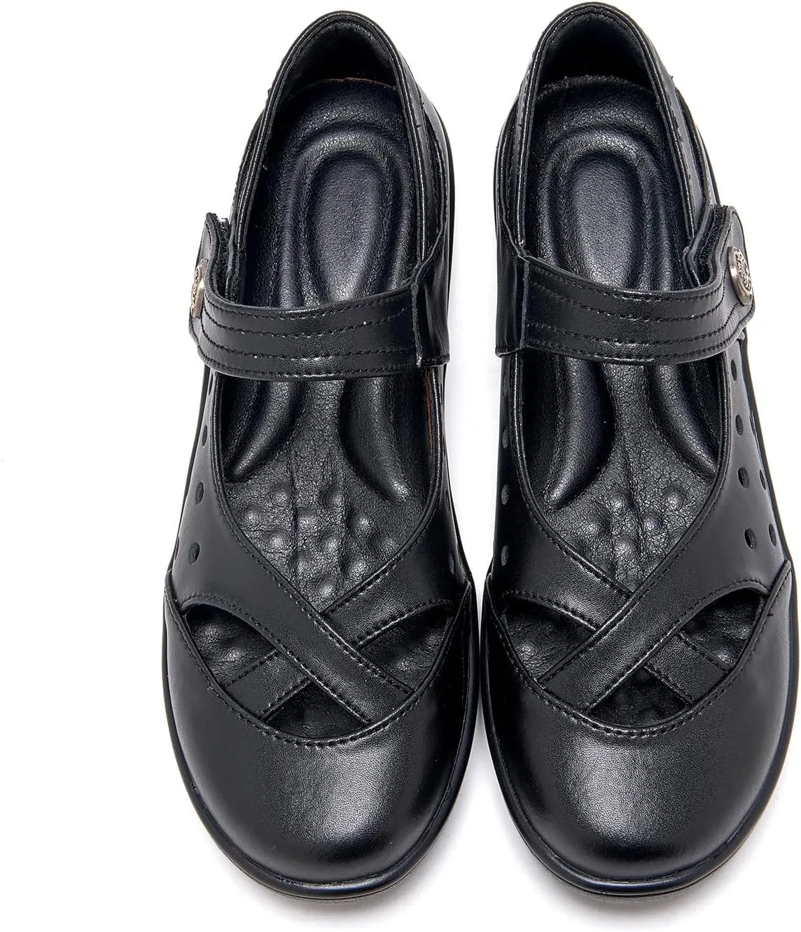 Penny Loafers for Women Shoes Slip On Soes Leather Comfort Breathable Flats