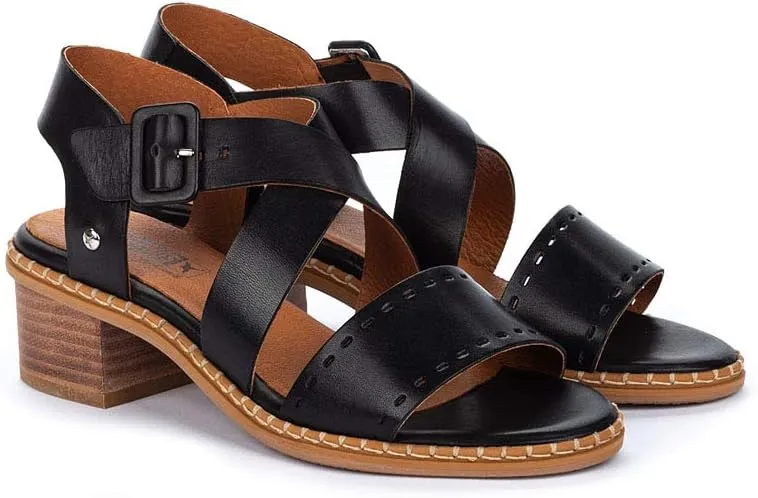 PIKOLINOS Heeled Sandals Leather Blanes for Woman