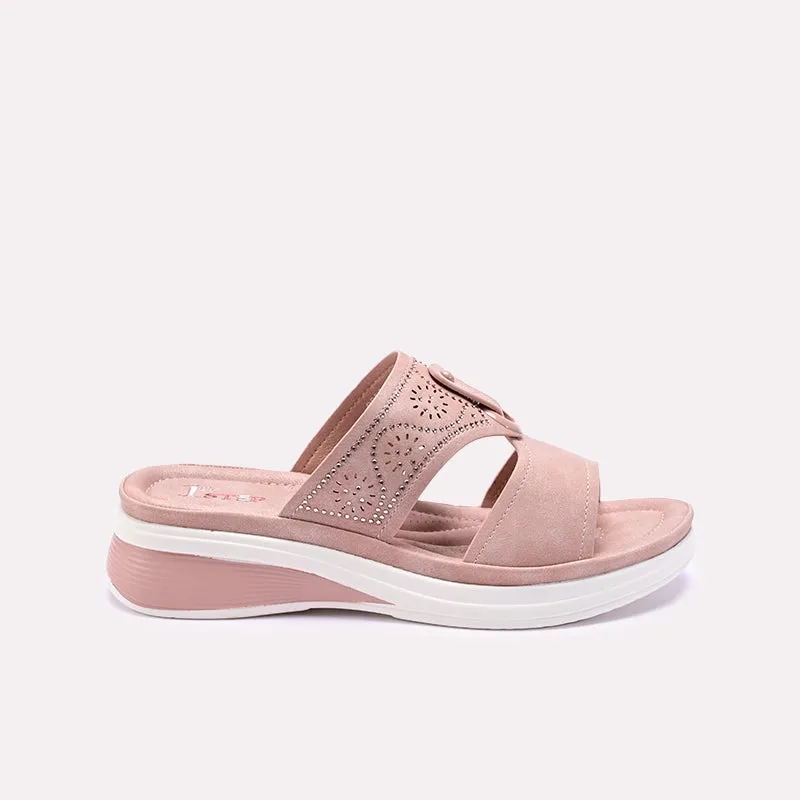 Pink Comfy Casual Slippers 0412260