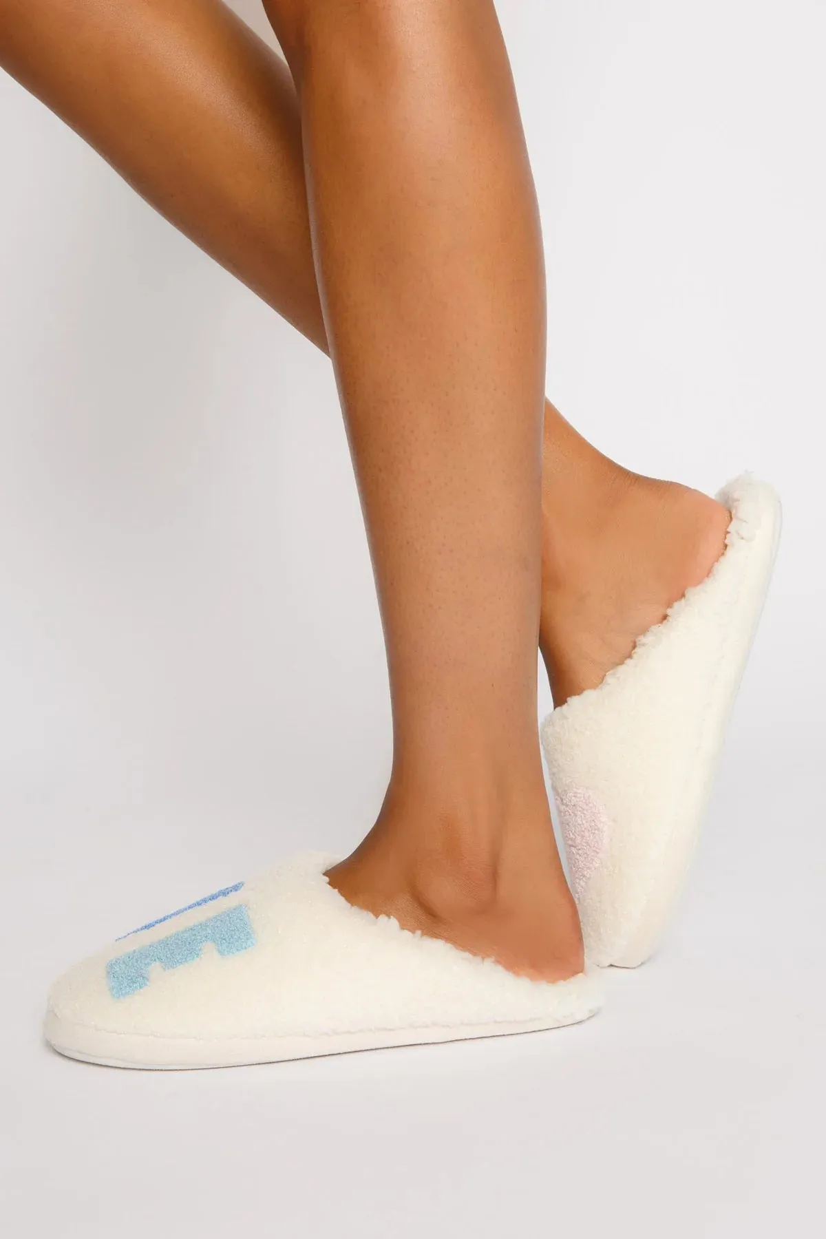 PJ Salvage Cozy Love Slippers Style RMCOSL - Ivory