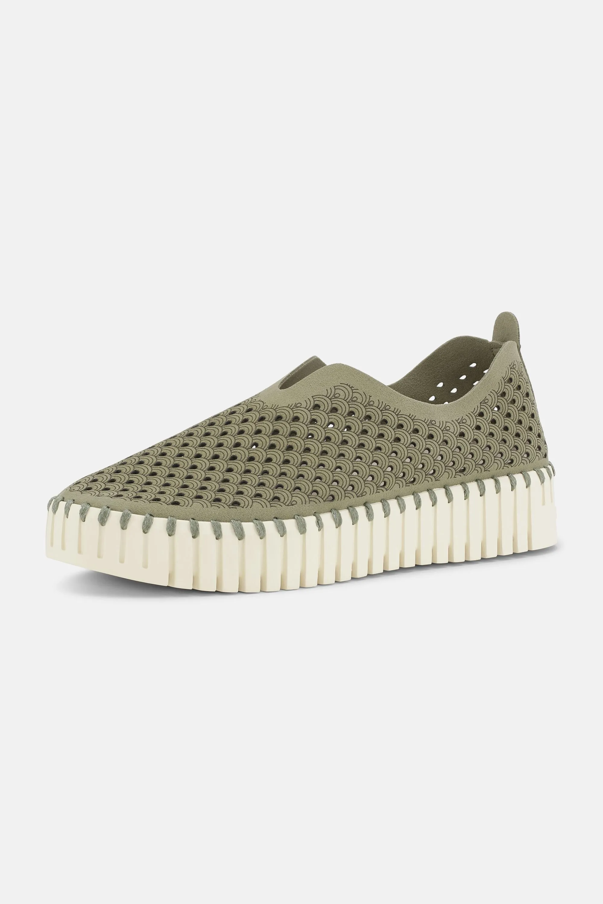 Platform Tulip Slipper - Army