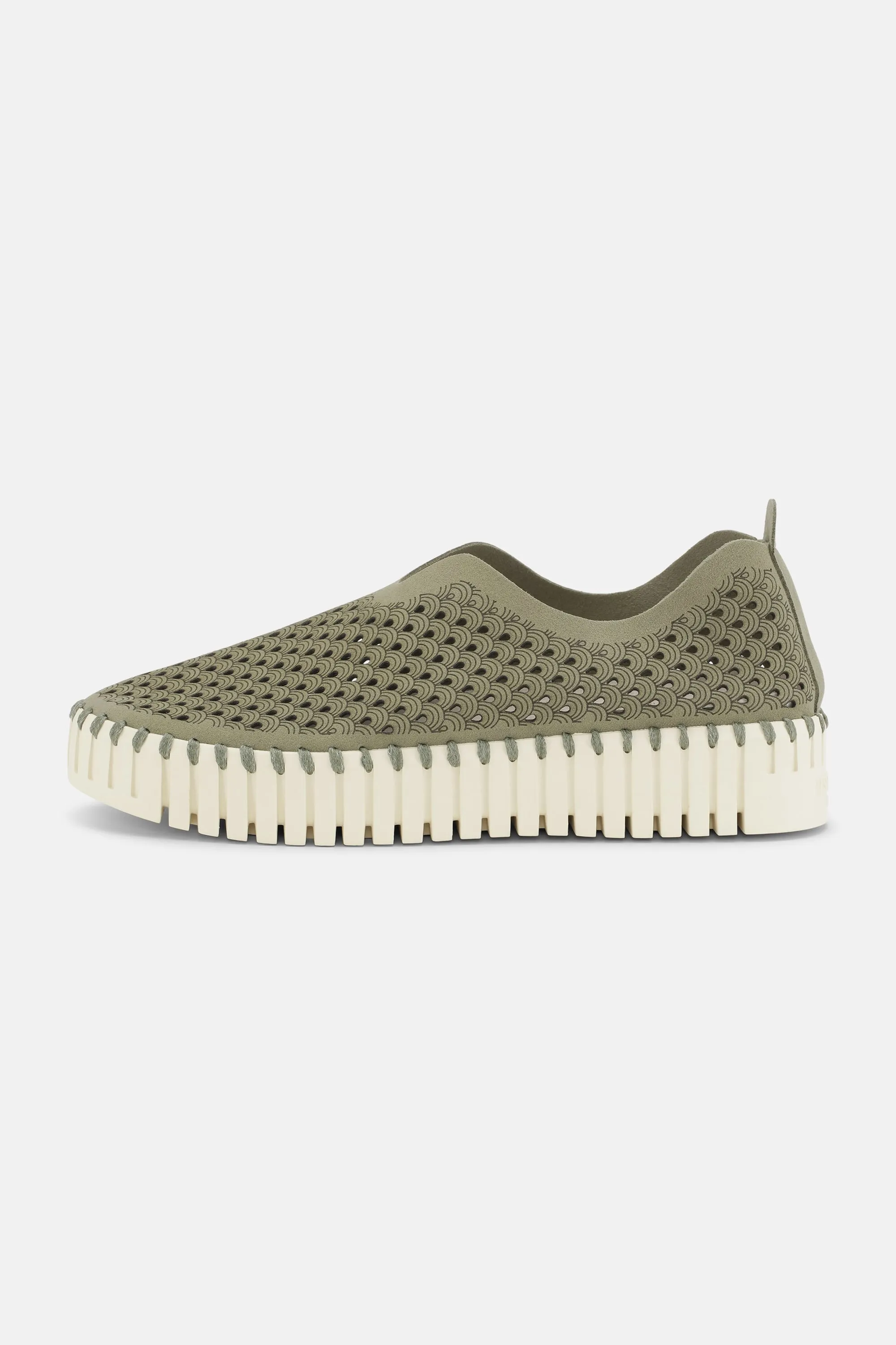 Platform Tulip Slipper - Army