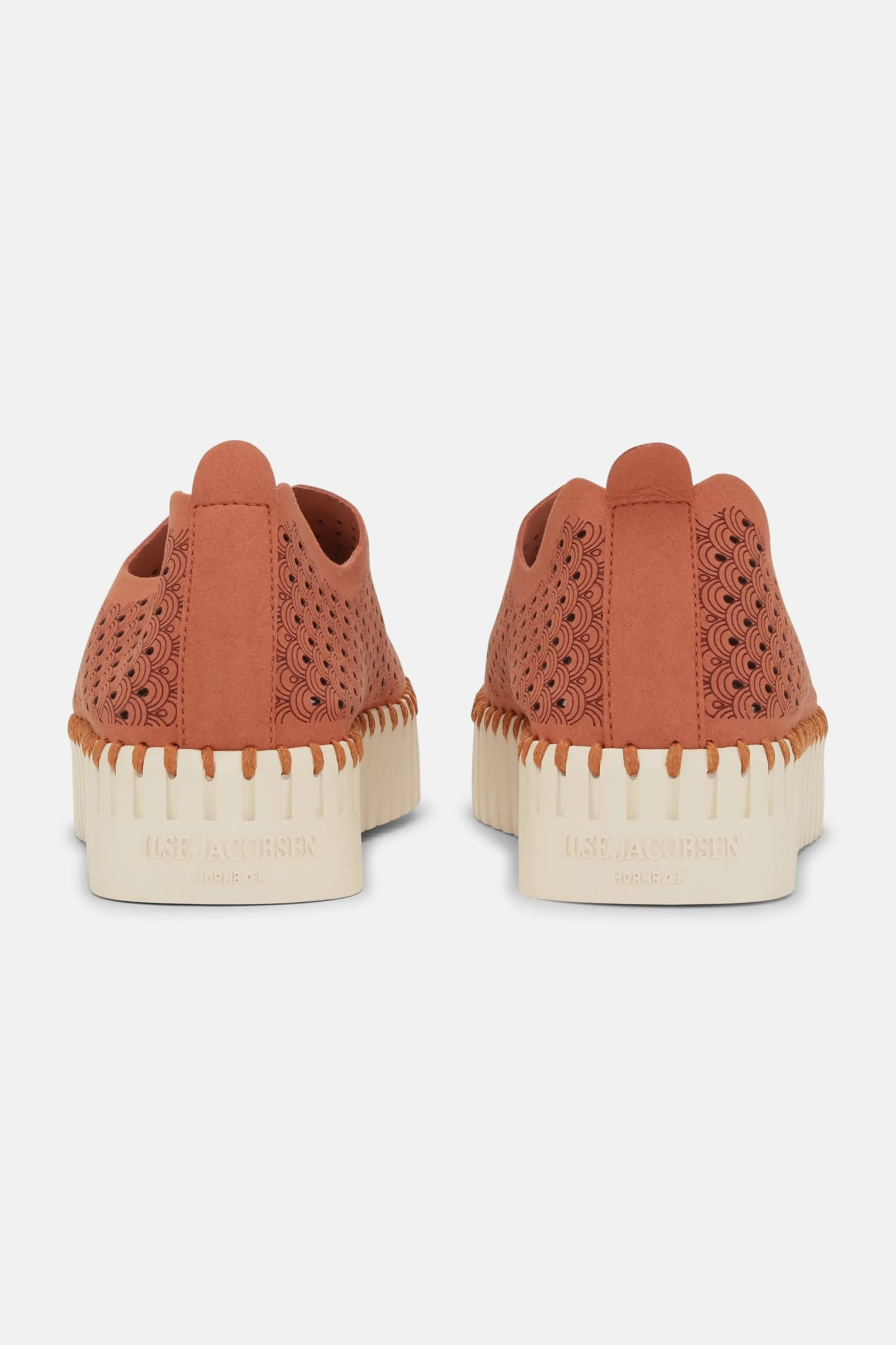 Platform Tulip Slipper - Light Brick