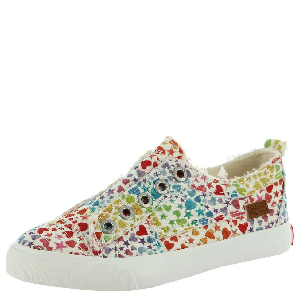 Play-K Off Sneaker Rounded Galaxy Surprise sale Slip On Malibu Toe Glitter Rapid shipping Blowfish White Star