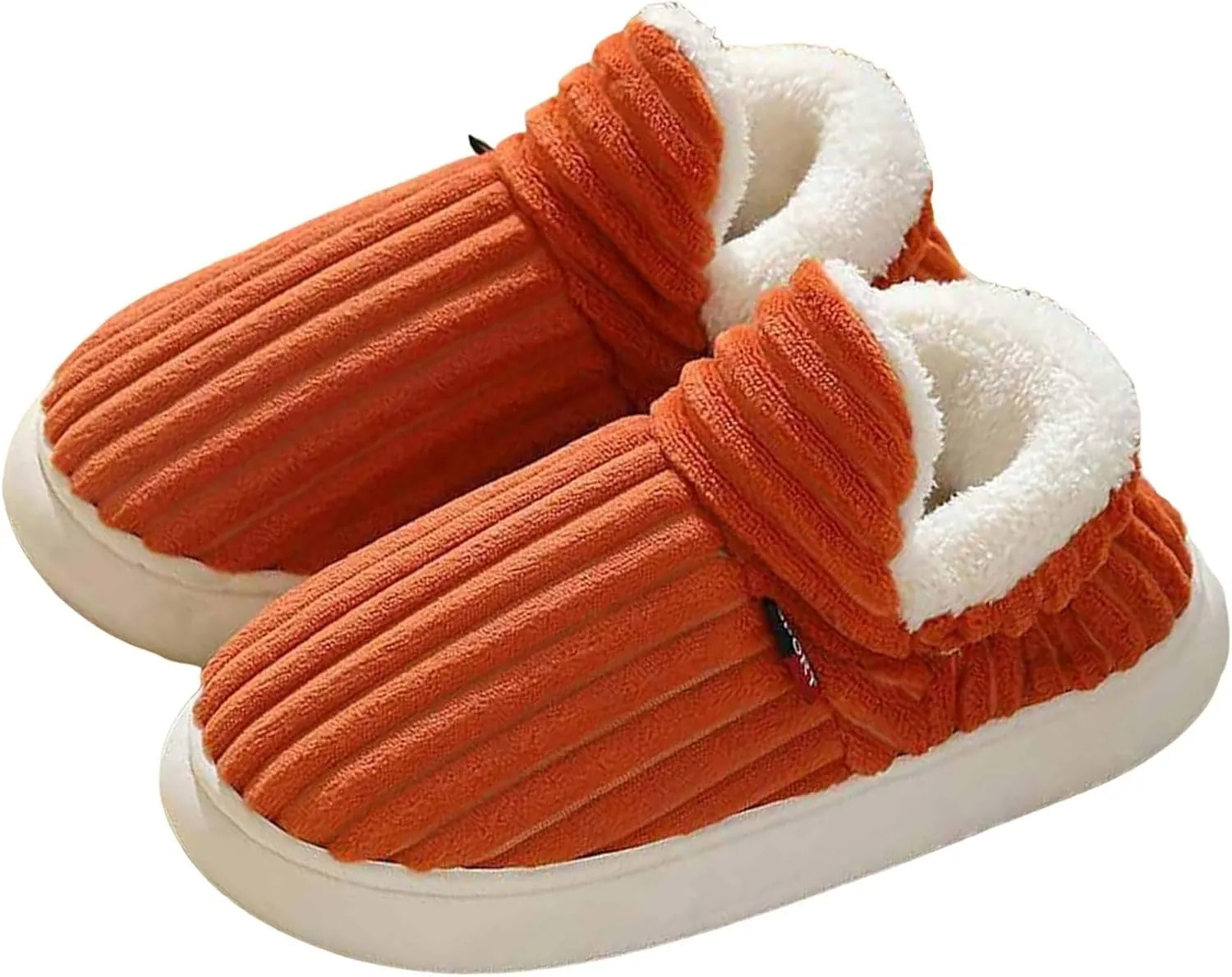 Pluffi Slipper Booties Women Pluffi Cozy Stylish Slipper Winter Fuzzy Warm Thick-Soled Plush House Slides Men Women