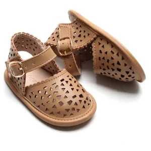 Pocket Soft Sole Sandal Tan