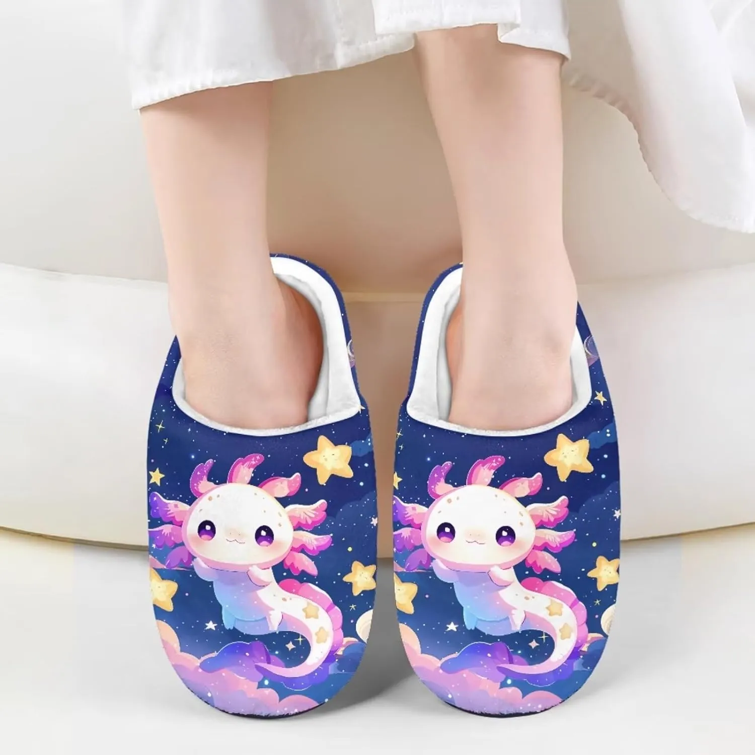 POLERO Cute Slipper for Kids Girls Winter Slippers Warm Indoor House Shoes Boy's Slippers