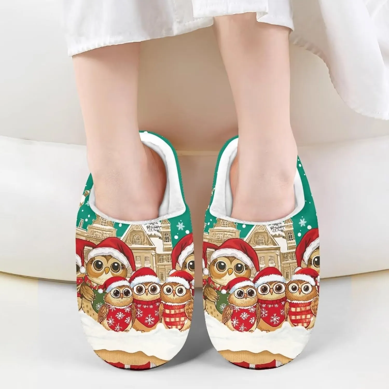 POLERO Cute Slipper for Kids Girls Winter Slippers Warm Indoor House Shoes Boy's Slippers